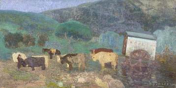 Pedro Figari La carreta